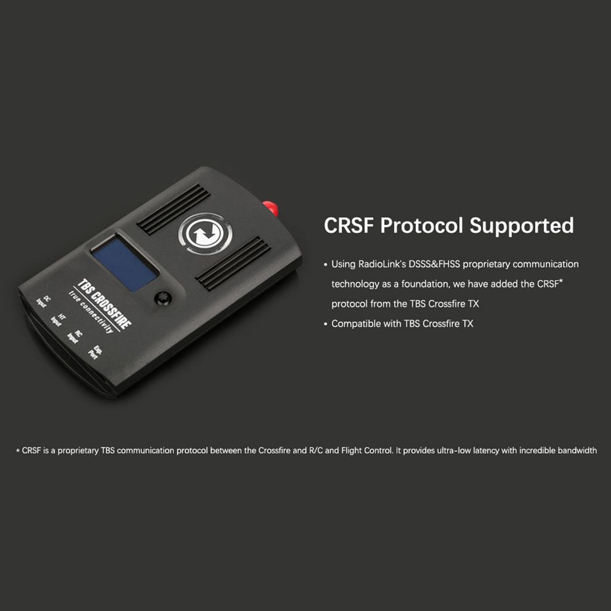Radiolink AT9S Pro 12 Channels 2.4G RC Transmitter Radio Controller Mode 1 Support Crossfire Protocol with RX R9DS for RC Airplane
