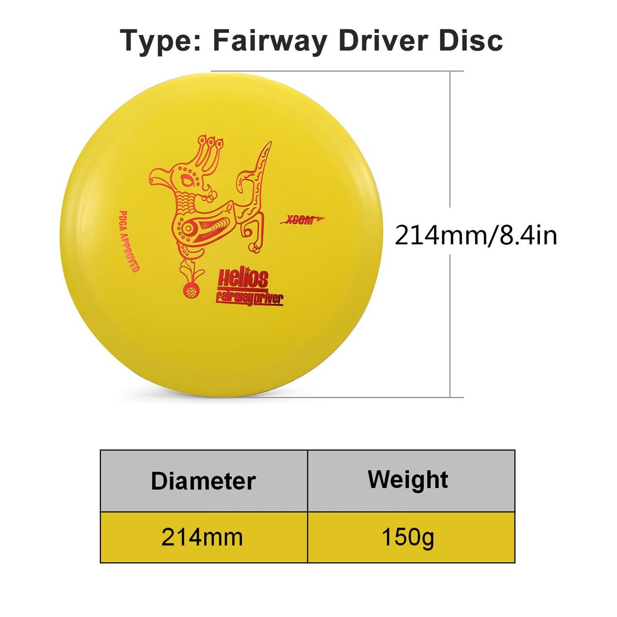 1 PCS Sport Disc Fairway Driver Disc Flying Disc Game