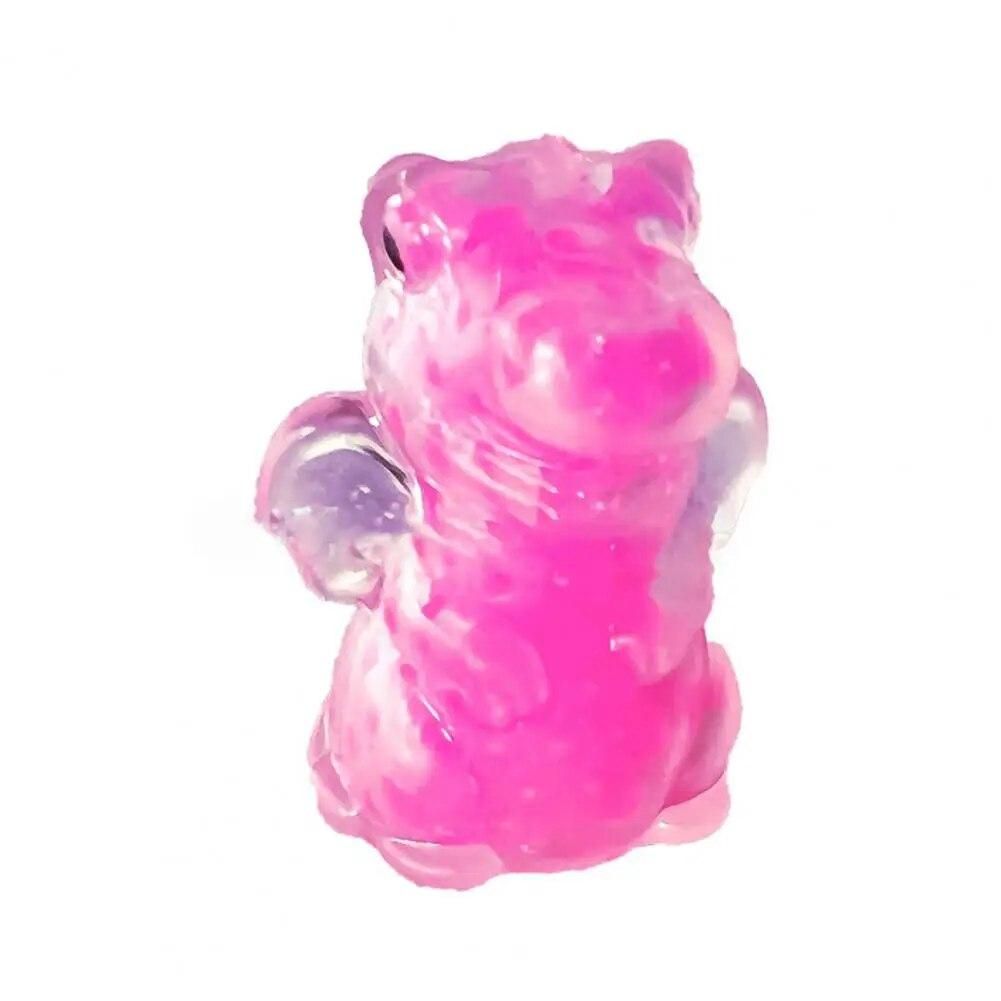 10Pcs Safe Sensory Stress Balls Dinosaur Doll Relieve Boredom Vent Toys Mini Dinosaur Squeeze Ball Kids Sensory Toys