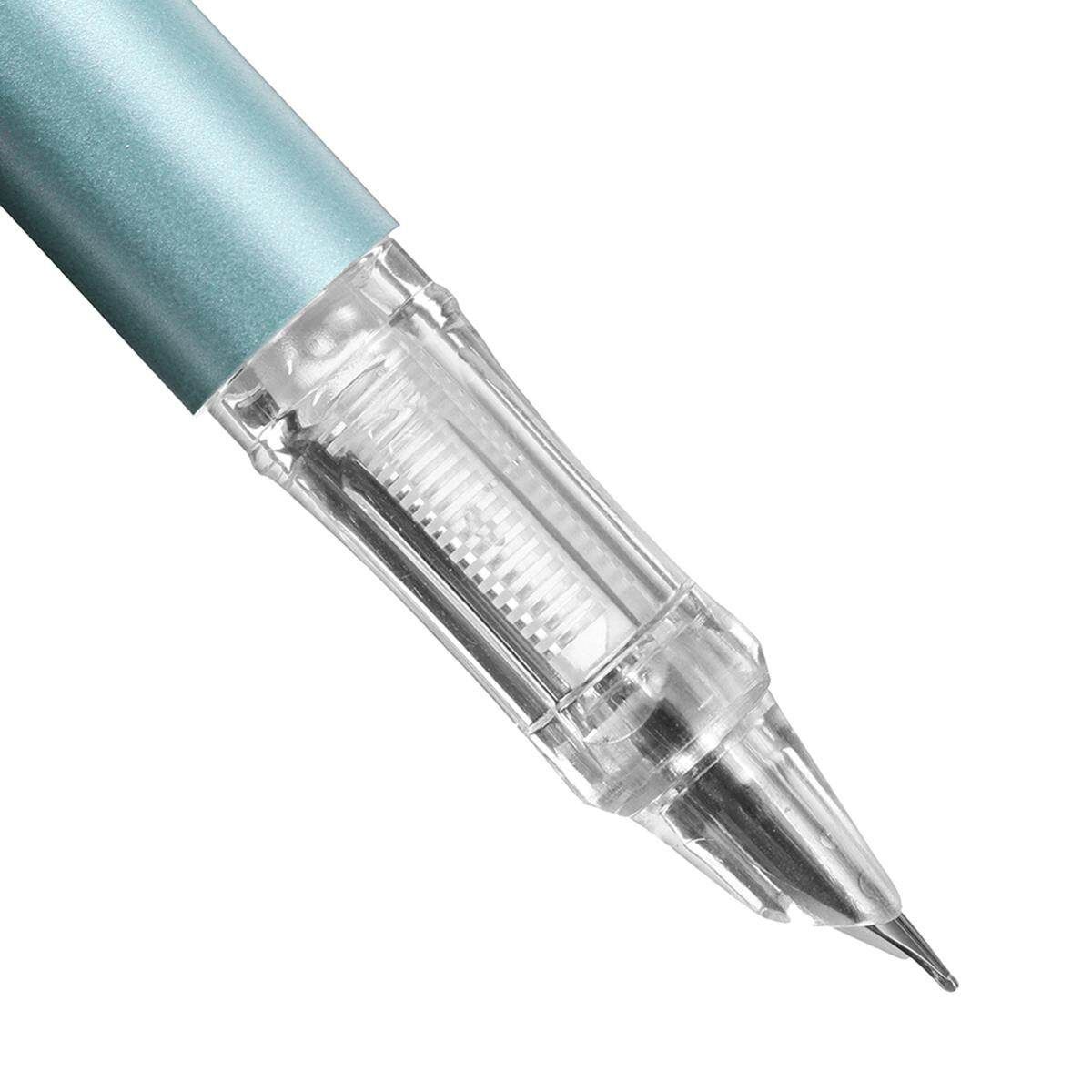 Kawaii Pocket Travel Iraurita Fountain Pen 0.38mm/0.5mm Ink Pens Simple Fashion [0.38Blue 0.38Blue