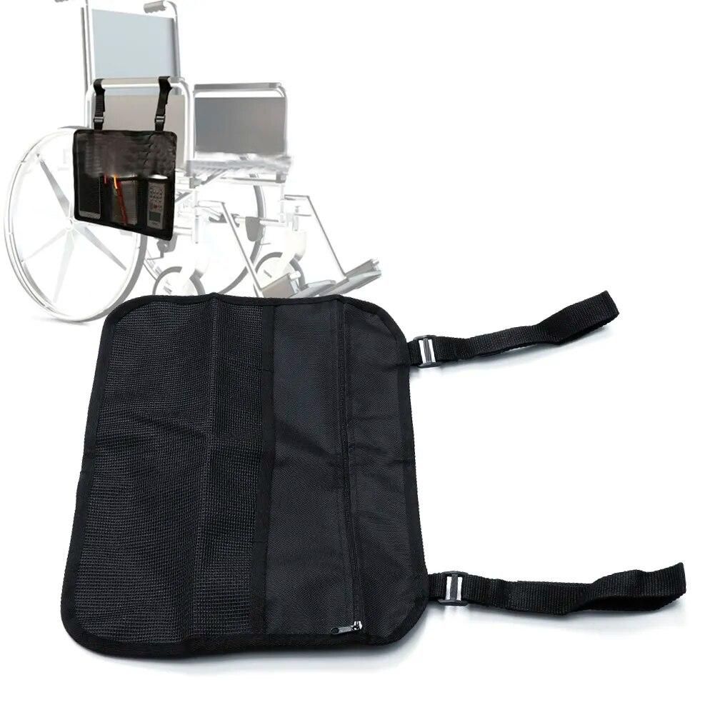 Wheelchair Side Bag Multi-pockets Walker Bag Rollator Organizer Organization Accessory for Wheelchairs / Scooters