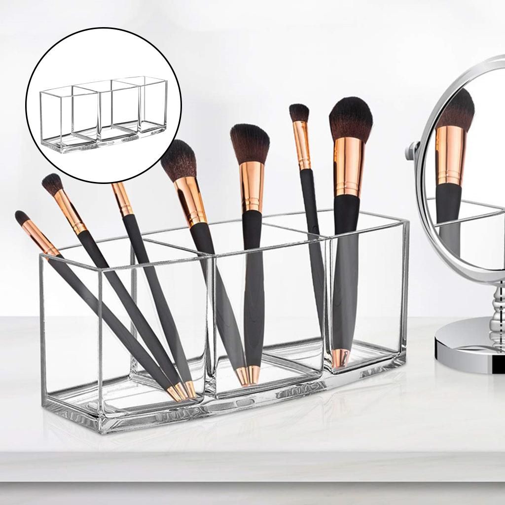 Make-up Storage Box Brush Pen Holder Table Organizer