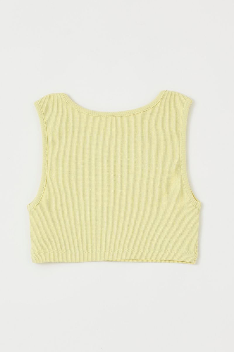 Girl - Slim Fit Knitted Athlete - Yellow
