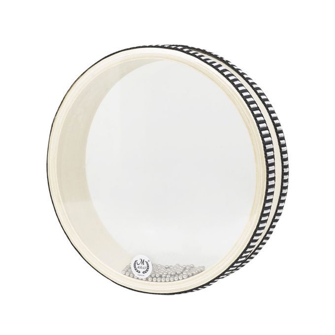 6-inch Transparent Wave Drum Natural Color Ocean Drum Early