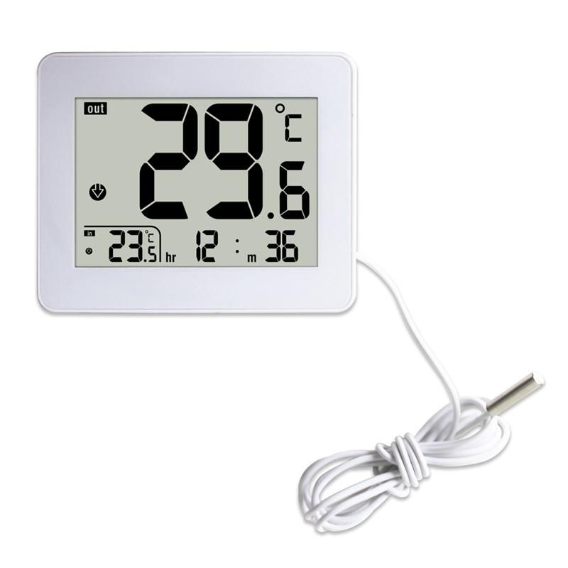 Digital Double  Outdoor Indoor  Elderly Children's Room Electronic Temperature Controller White