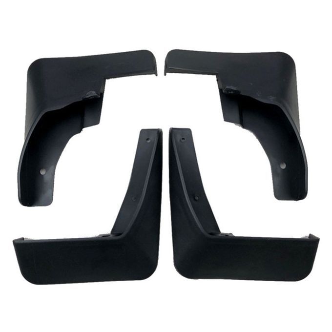 4Pcs Universal Mud Flaps Mudguards Splash Fenders For-Black