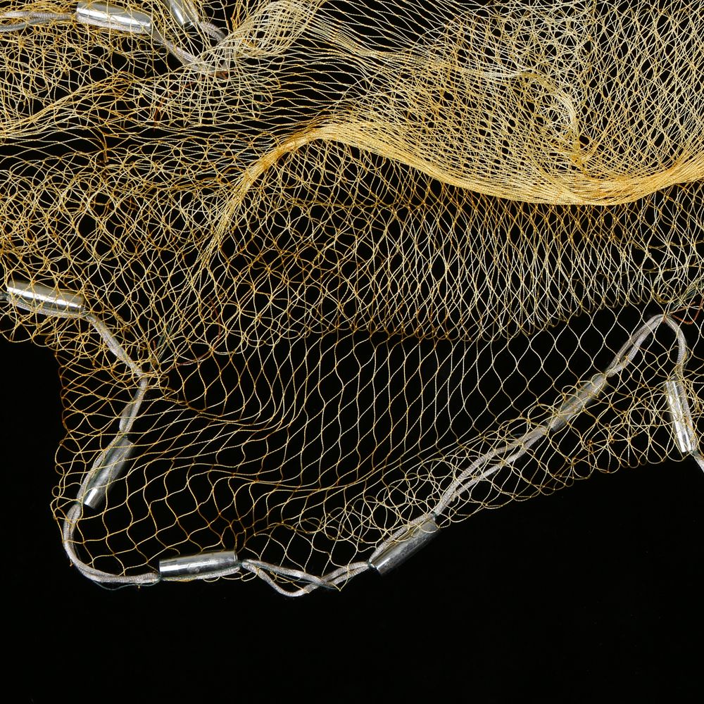 3.2 * 2m Nylon Monofilament Fish Gill Net For Hand Casting