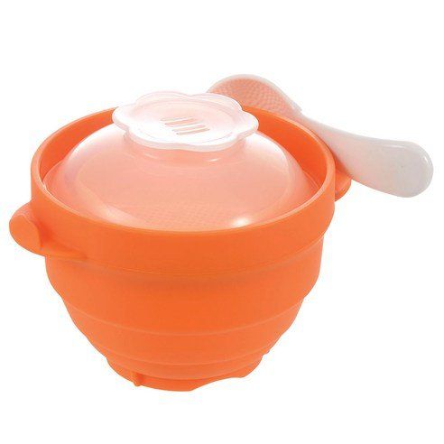 Richell Baby Food Heat Resistant Silicone Container