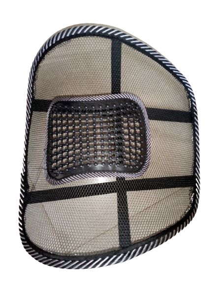 Extra Comfortable Adjustable Breathable Cool Black Mesh Lumbar Back Support