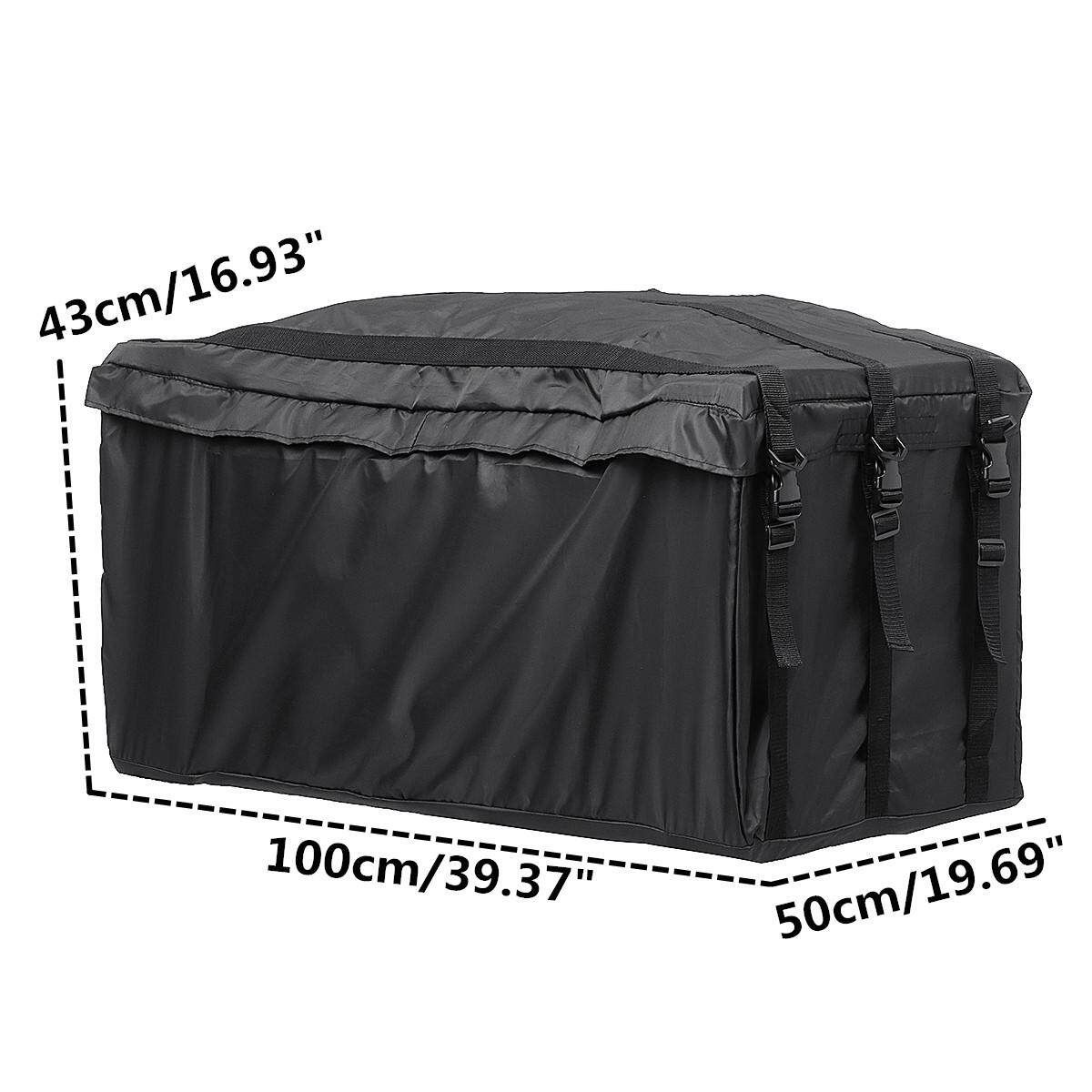 218L Waterproof Car Roof Top Tail Rack Bag Cargo Carrier Luggage Travel Bags