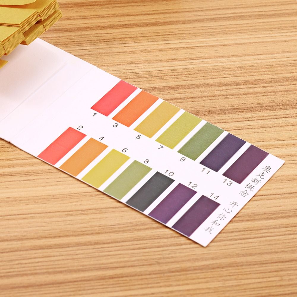 80 Strips/Set 45x7mm Full Range 1-14 PH Alkaline Acid Test Paper Water Cosmetics Soil Litmus Test Strips Kit PH Indicator Meter