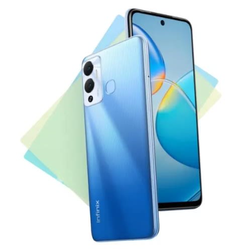 Hot 12 Play - 6.82" - 64GB ROM - 4GB RAM - Dual SIM - 4G LTE - Fingerprint - 6000mAh - Blue