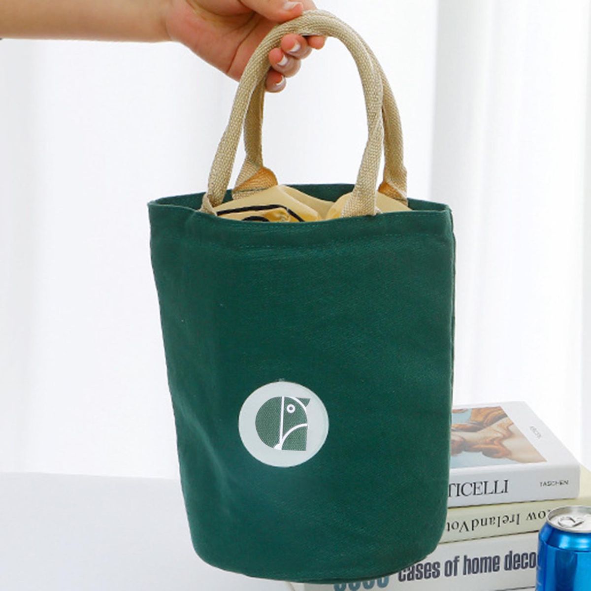 Bento Tote Bag Universal Outdoors Thermal Bento Bag Green