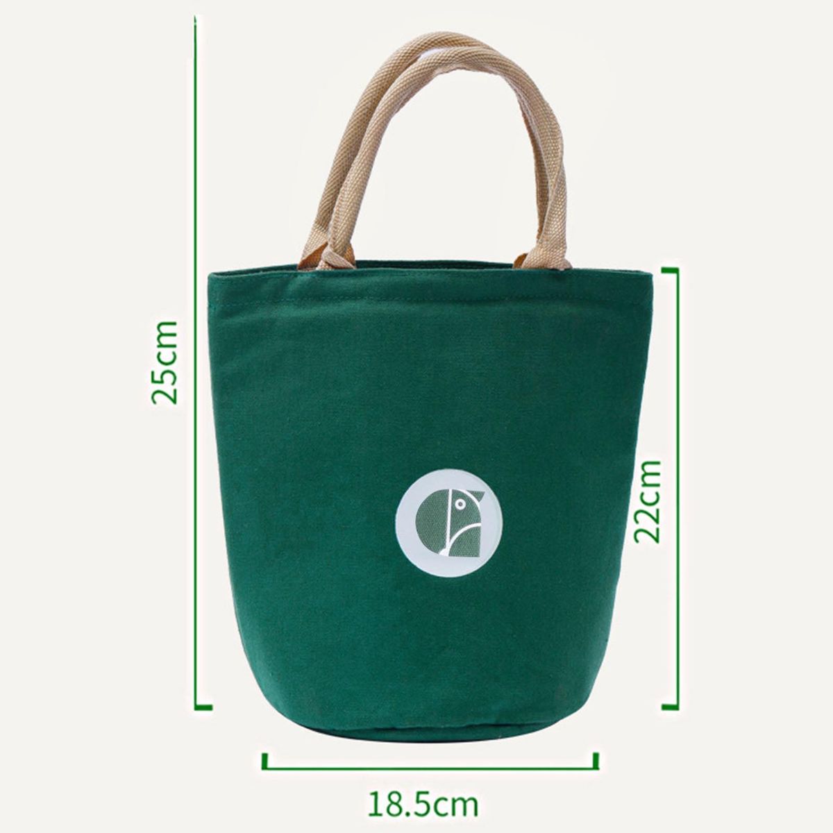 Bento Tote Bag Universal Outdoors Thermal Bento Bag Green