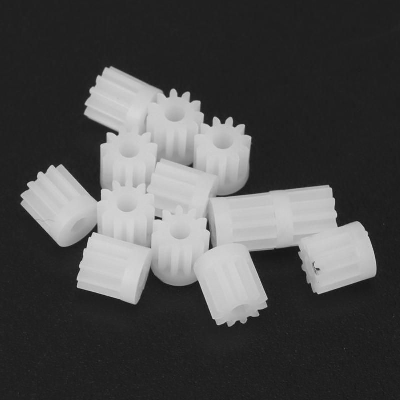 20Pcs Plastic 11T Motor Gear Pinion Gear for Axial SCX24 124 RC Crawler Car Spare Accessories