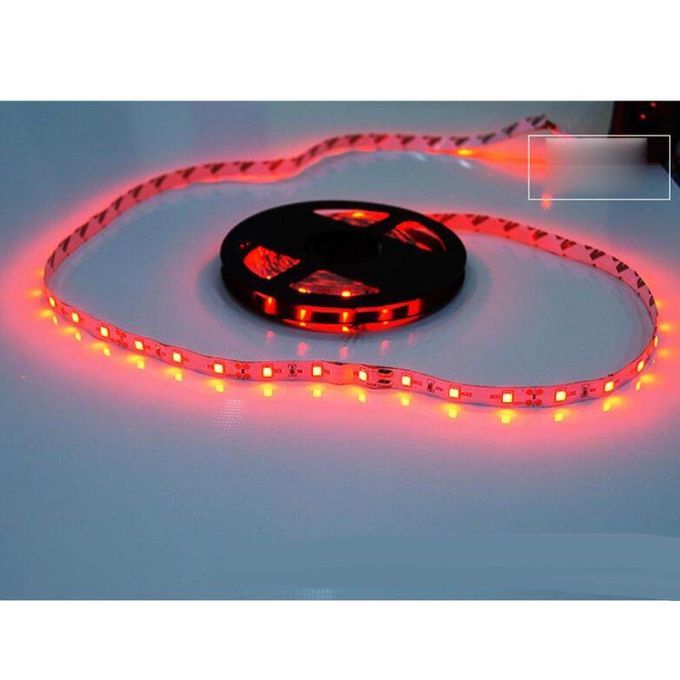 5m 300 LEDs Strip Light 2835 LED  Code 12V Multipurpose Decor Red