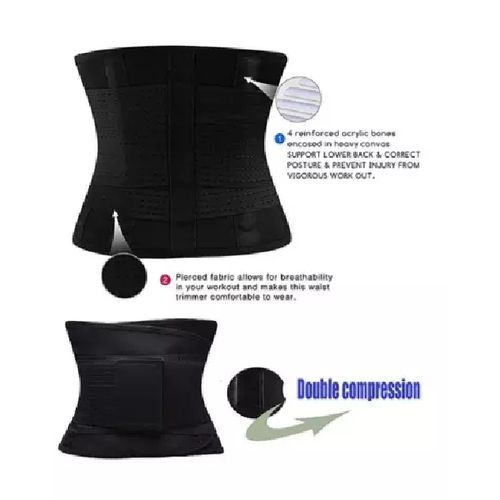 Waist Trainer Belt For Women Men Waist Trimmer Belt Weight Loss Fitness Belt