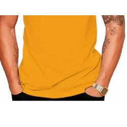 Yatch Captain Cotton Print T-shirt - Yellow