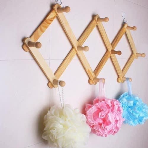 Wooden Bag Hanger And Wig Hanger