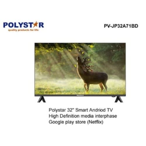 32 Inches Led Smart Android Tv With Free Wall Bracket And Surge
