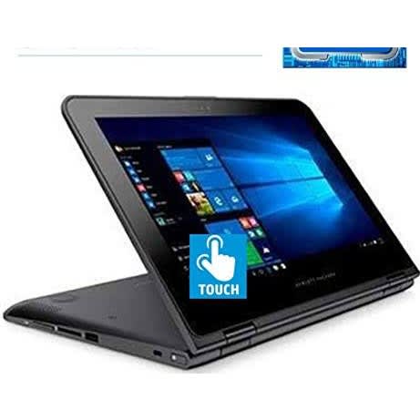 HP Stream11 X360 Convertible Intel Celeron 64GB SSD 4GB RAM Touchscreen + 32GB Flash Mouse