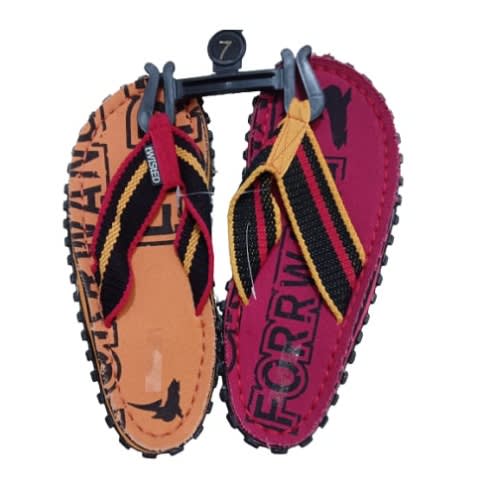 Multi Patterned Flat Slippers