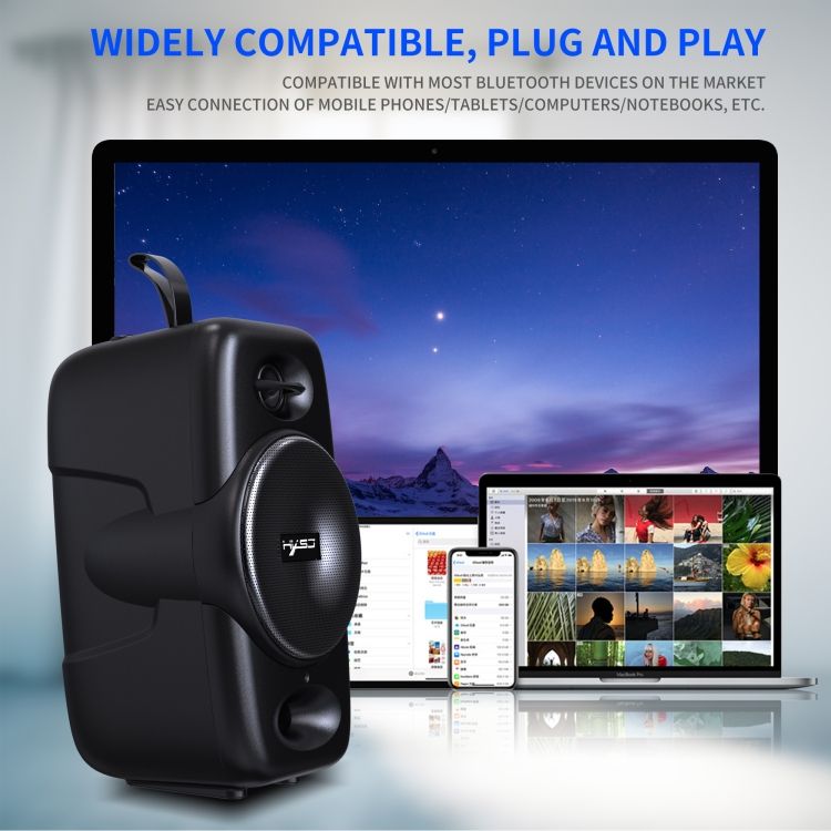 Portable Cylindrical Bluetooth Speaker