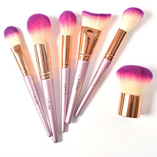 JAF 26pcs Professional Large Pink Purple Makeup Brushes Set