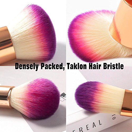 JAF 26pcs Professional Large Pink Purple Makeup Brushes Set