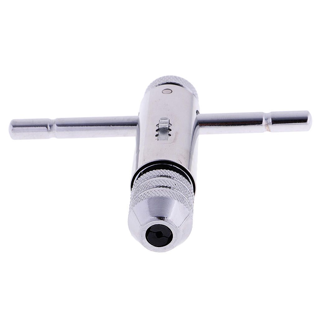 Carbon Steel T-Handle Reversible Tap Wrench Tapping Threading Tool M3