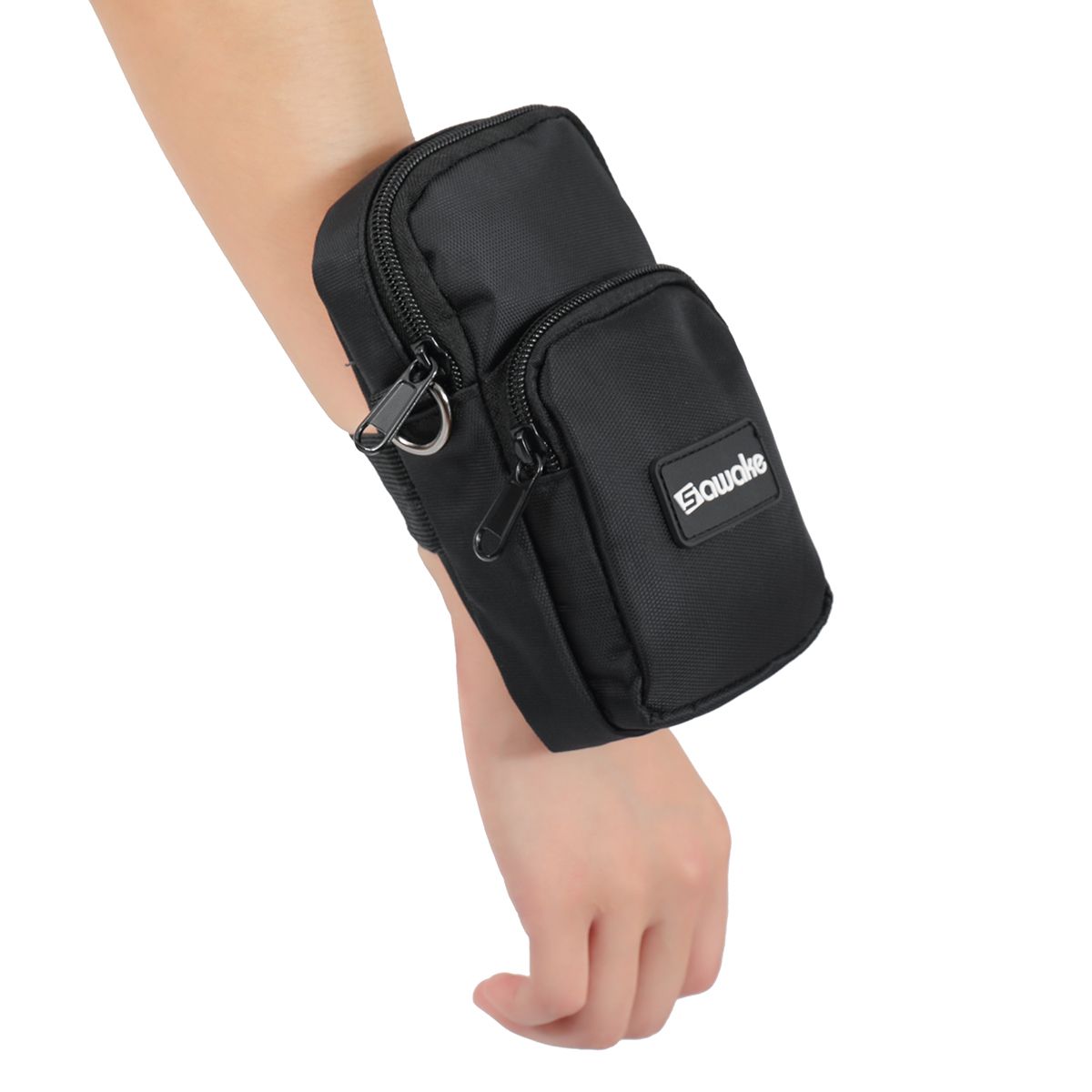 Logo SAWAKEk 3pc Travel Storage Bag With A Hand Bag Multi-purpose Black