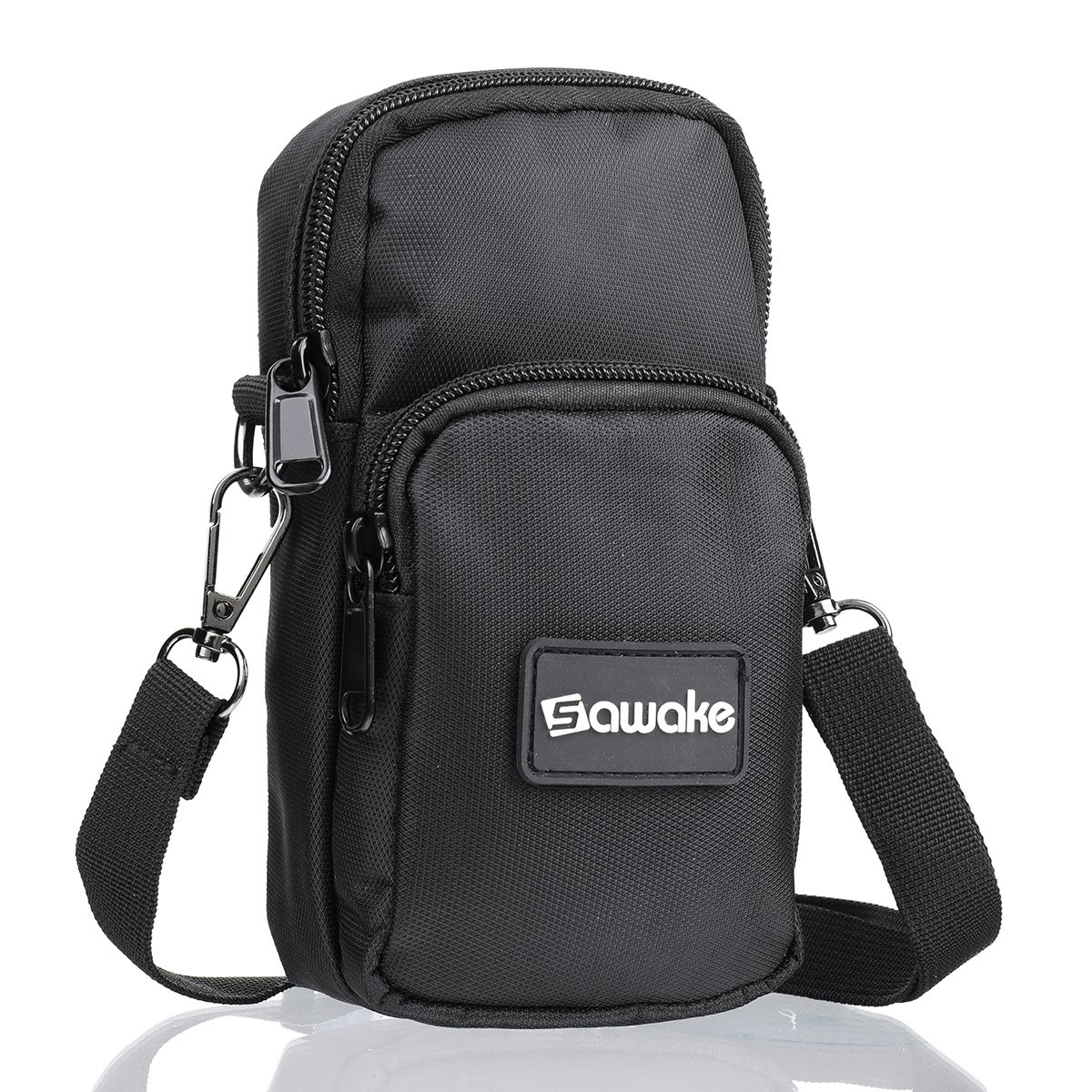Logo SAWAKEk 3pc Travel Storage Bag With A Hand Bag Multi-purpose Black