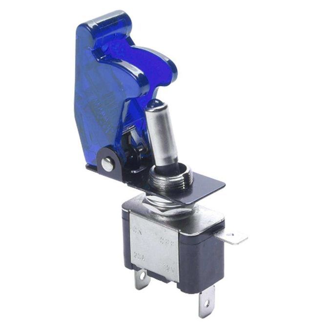 1pc Rocker Toggle Switch Auto Car Truck Led Toggle Switch 12V20A Blue