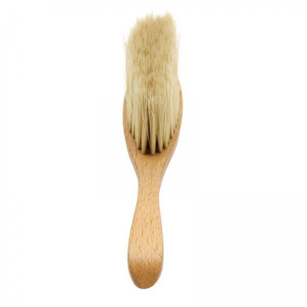 2x Naturel Doux Brosse A Cheveux Barber Coiffure Coupe De Cheveux