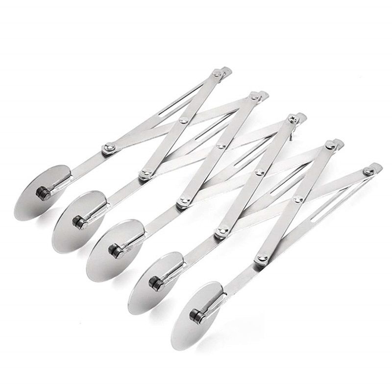 3 5 7 Wheels Cutter Dough Divider Side Pasta  Flexible