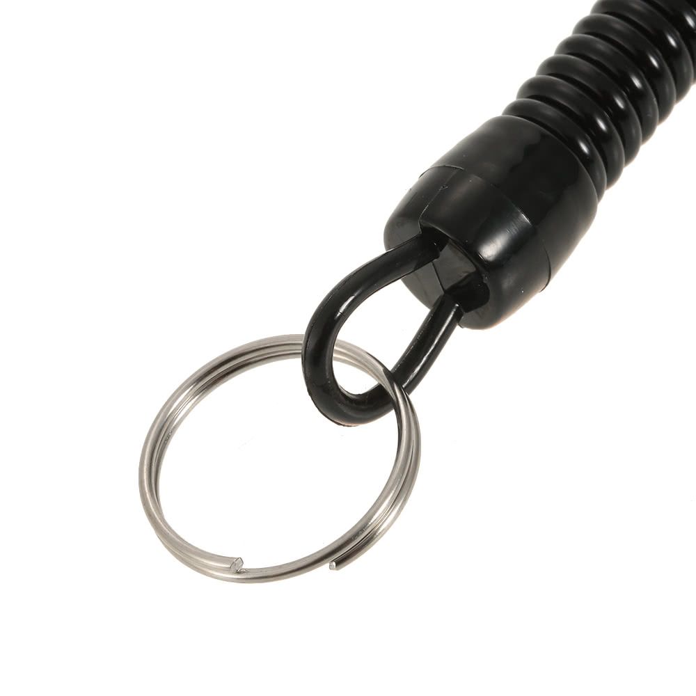 6PCS Fishing Coiled Lanyards Boating Fishing Ropes Tackle