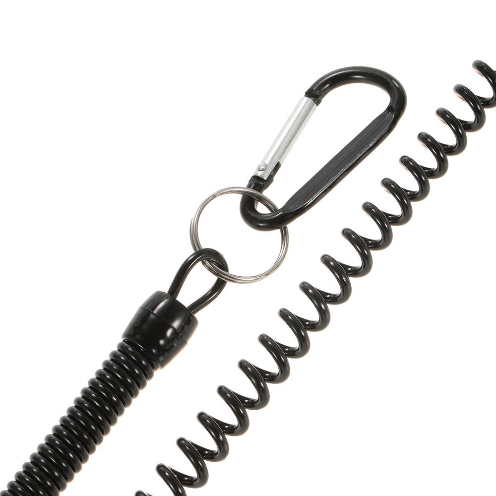 6PCS Fishing Coiled Lanyards Boating Fishing Ropes Tackle
