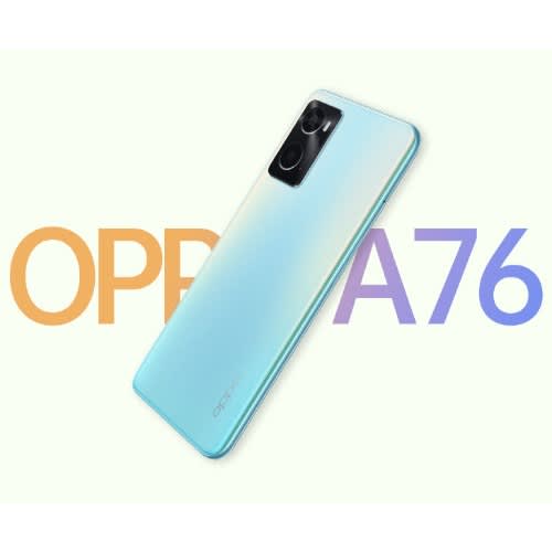 A76 - 6.56" - 6GB RAM - 128GB ROM - Dual SIM - 4G LTE - Fingerprint - 5000mAh - Blue