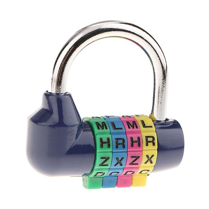 2x4Dial Combination Lock Resettable Padlock For TravelCase Toolbox