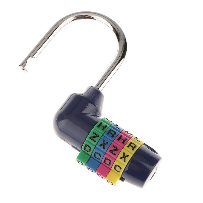 2x4Dial Combination Lock Resettable Padlock For TravelCase Toolbox
