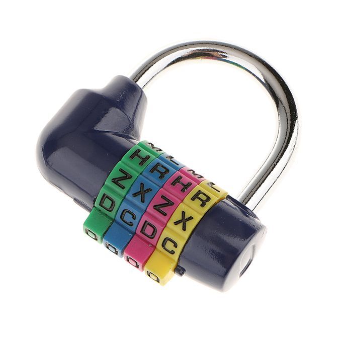 2x4Dial Combination Lock Resettable Padlock For TravelCase Toolbox