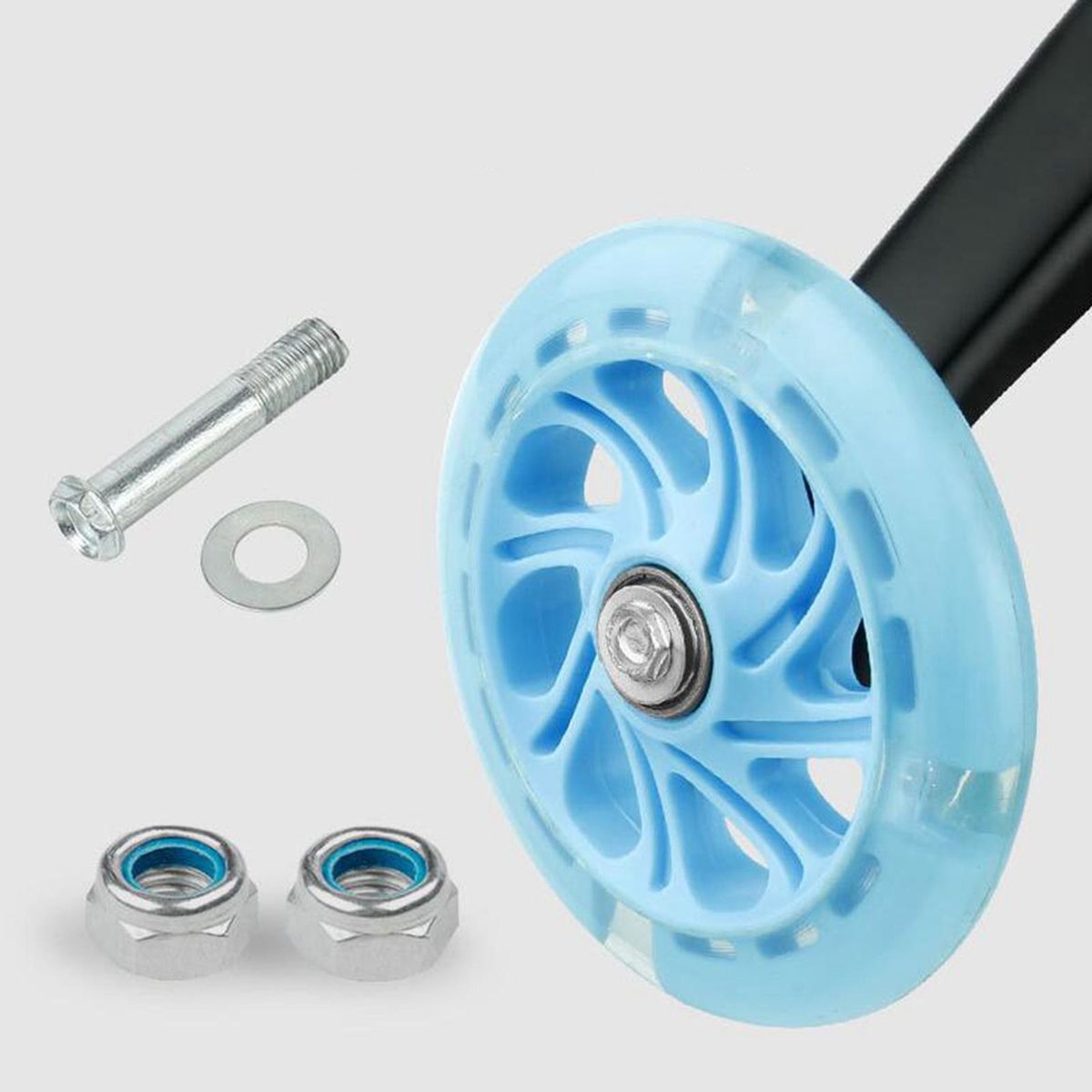 Bike Training Wheels Auxiliary Stabilizer For Kids Black