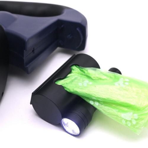 Rope Leash With Light Retractable Double Pet Traction Rope Belt Rope Adjustable Dual Dogs Strap Auto Flexible Dog Pet Leash