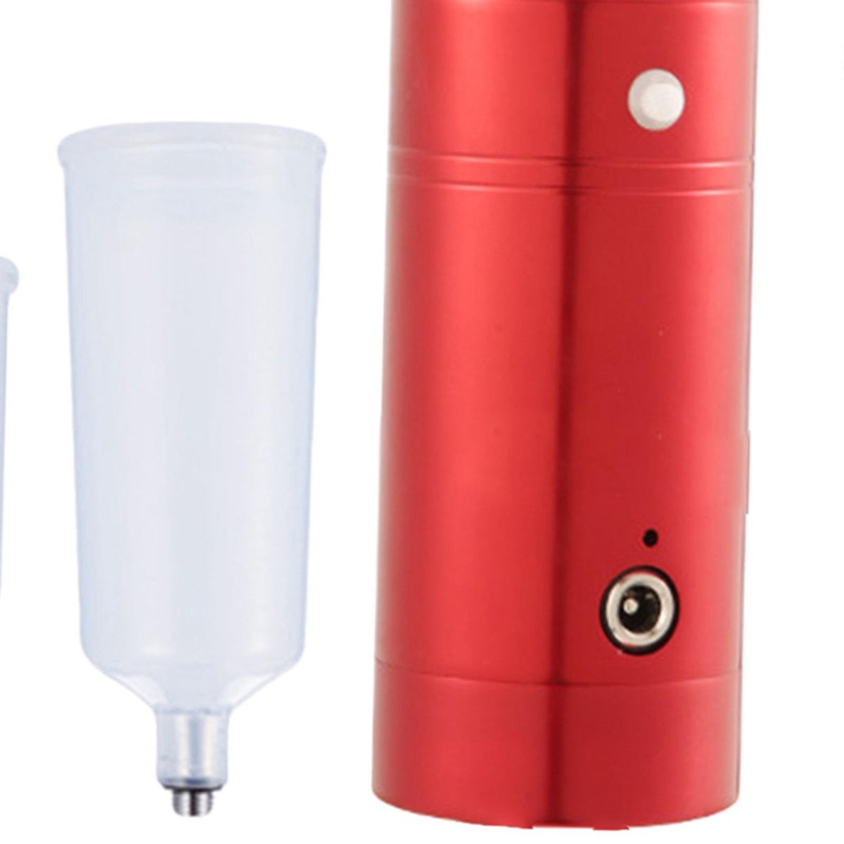 Airbrush Kit Air Compressor, Portable Wireless Airbrush Set, Red
