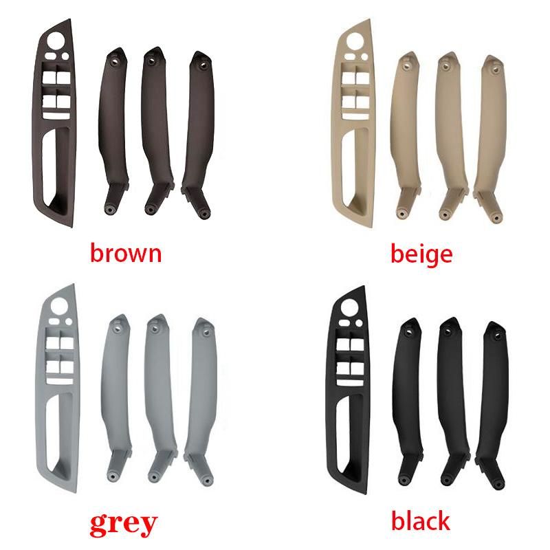 RHD RIGHT HANDLE DRIVE Inner Interior Armrest Door Panel Handle Pull Trim Cover For BMW E70 X5 E71 X6