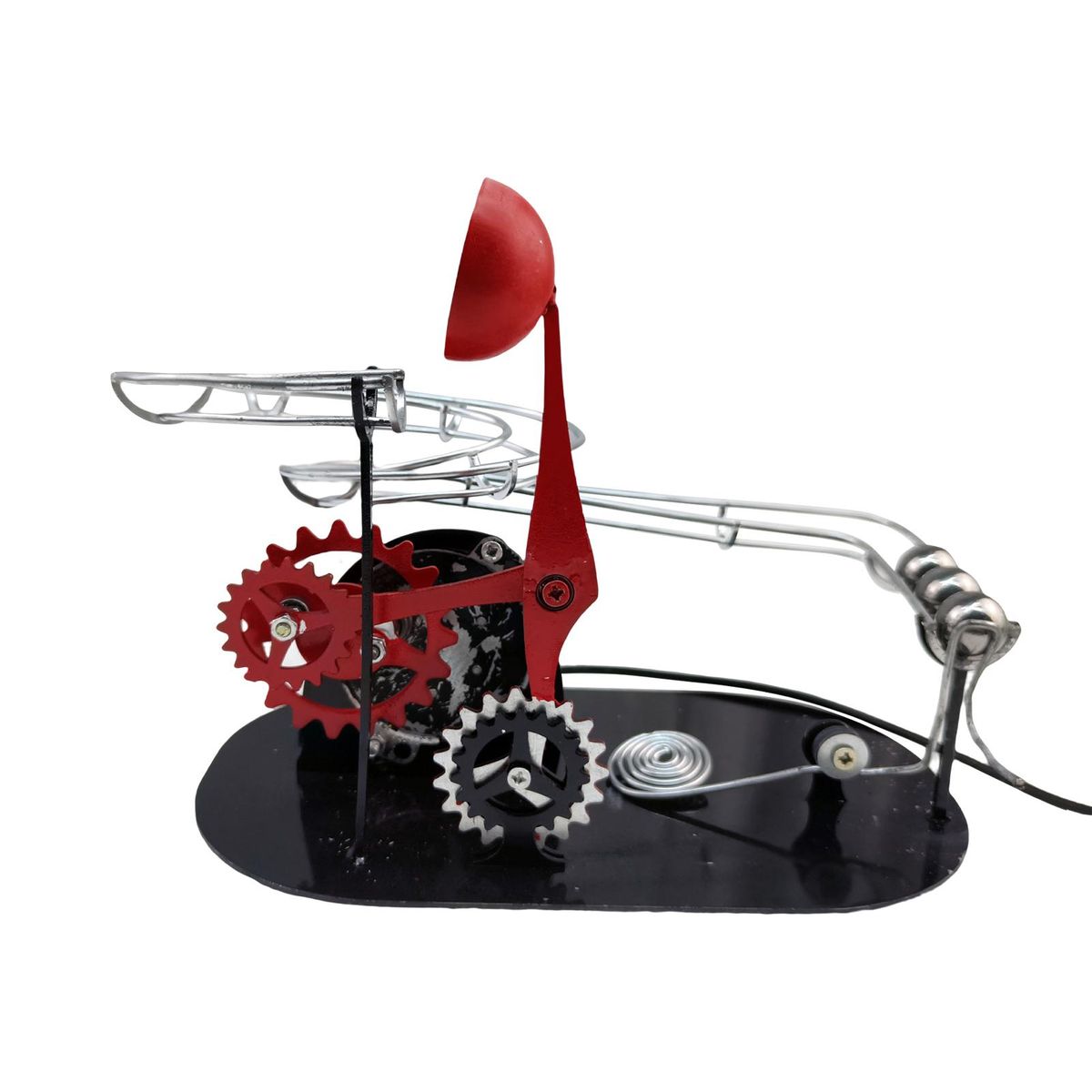 Motion Machine Statue Perpetual Motion Machine Mold Sports Toys Black