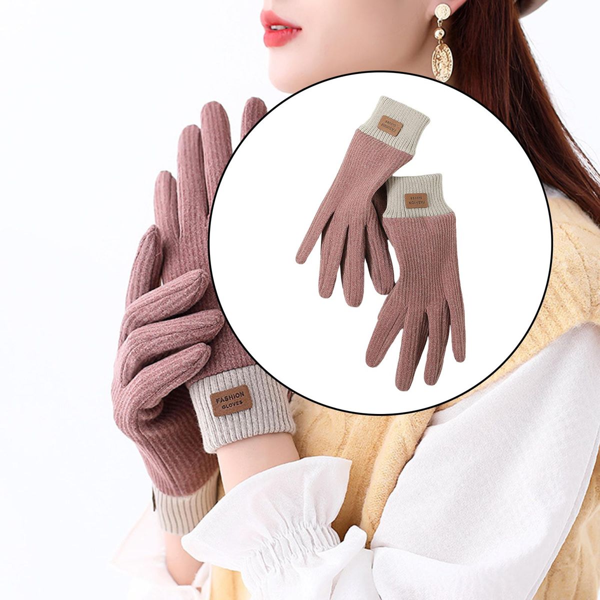 2x Winter Warm  Warm 112D Windproof Soft For Driving Cycling