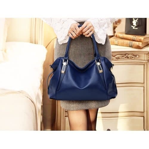 Women Capacity Handbag -Navy Blue