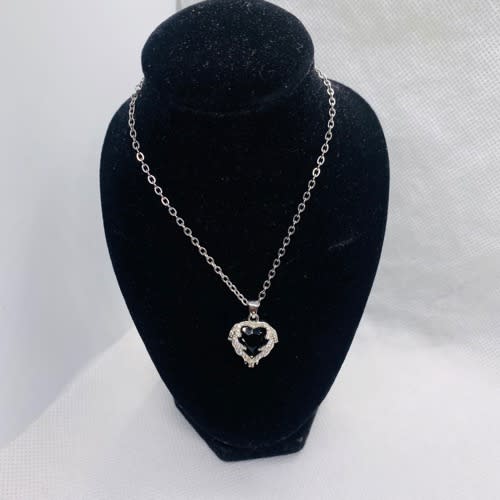 Caged Heart Pendant Necklace