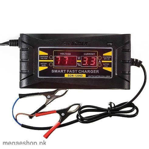 6a 12v Smart Fast Battery Charger